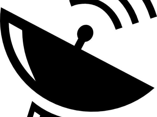 Satellite Clipart Dish - Señal De Transmision Png (640x480)