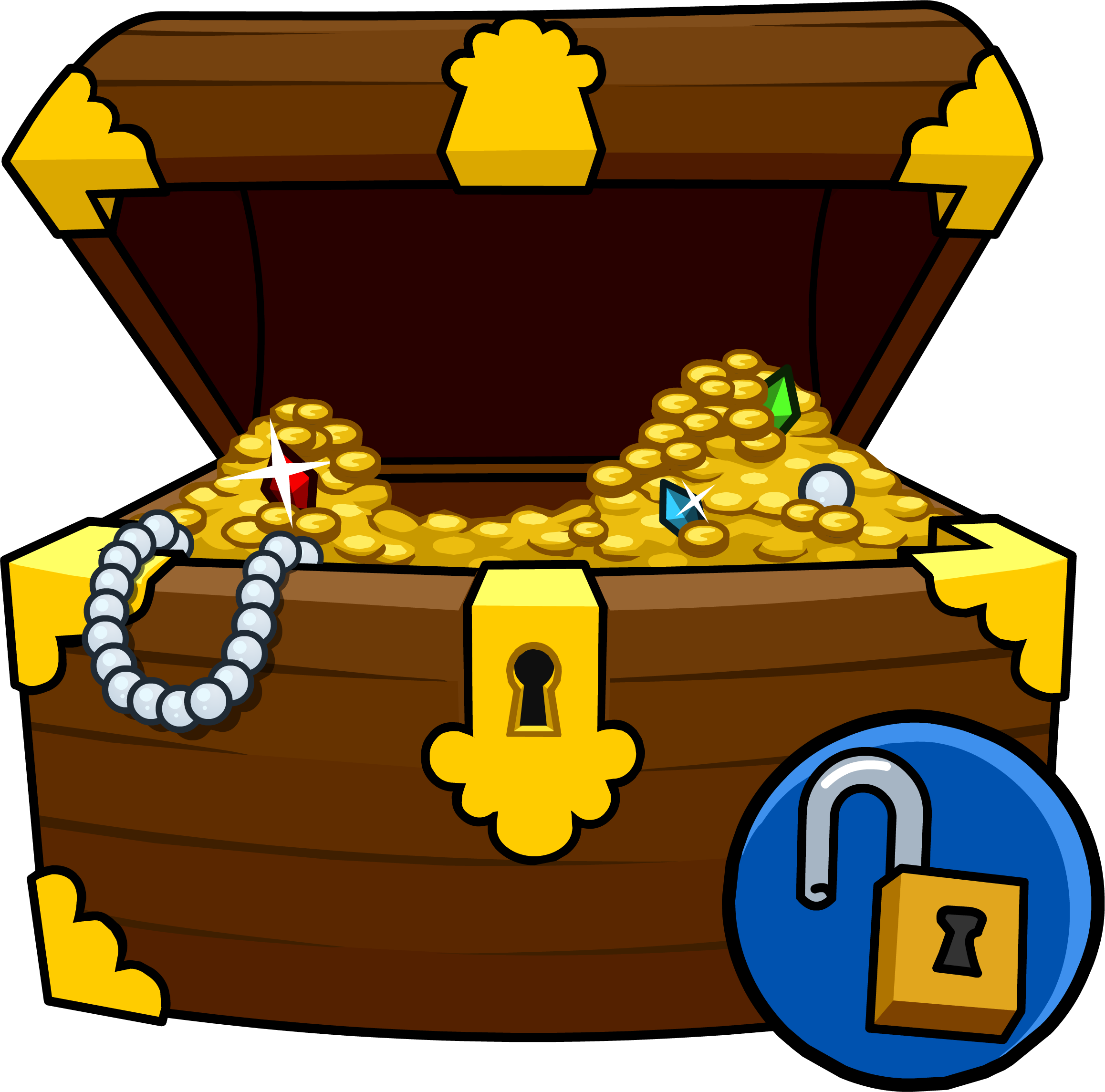 Introducing Pictures Of Treasure Chests Chest Costume - Pirate Treasure Chest Clipart (2316x2289)