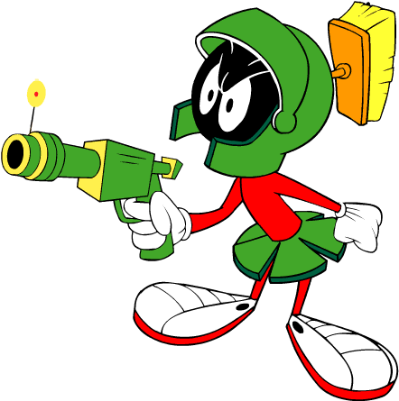 Marvin The Martian Copy - Looney Tunes Marvin The Martian (450x466)