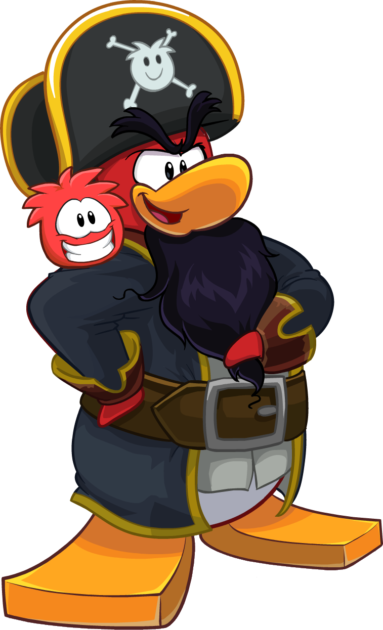 This Is Rockhopper, He Is One Of The Most Common Club - Club Penguin Rockhopper (757x1246)