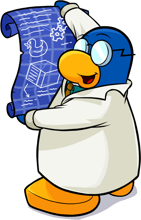 Club Penguin Gary Png (512x792)