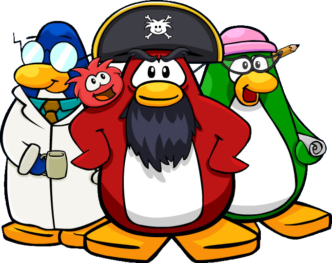 Mascots - Club Penguin Rewritten Mascots (681x540)