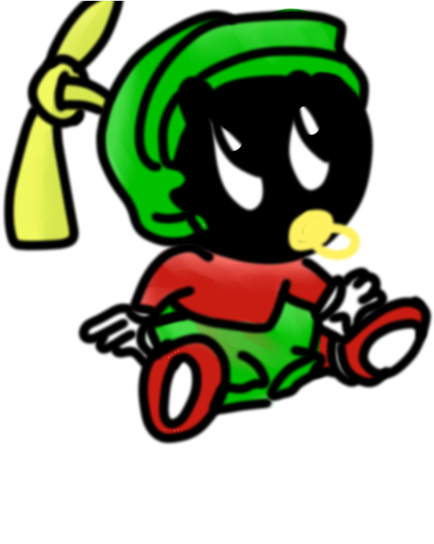 Baby Marvin By Ningyoao - Baby Martian (1024x768)