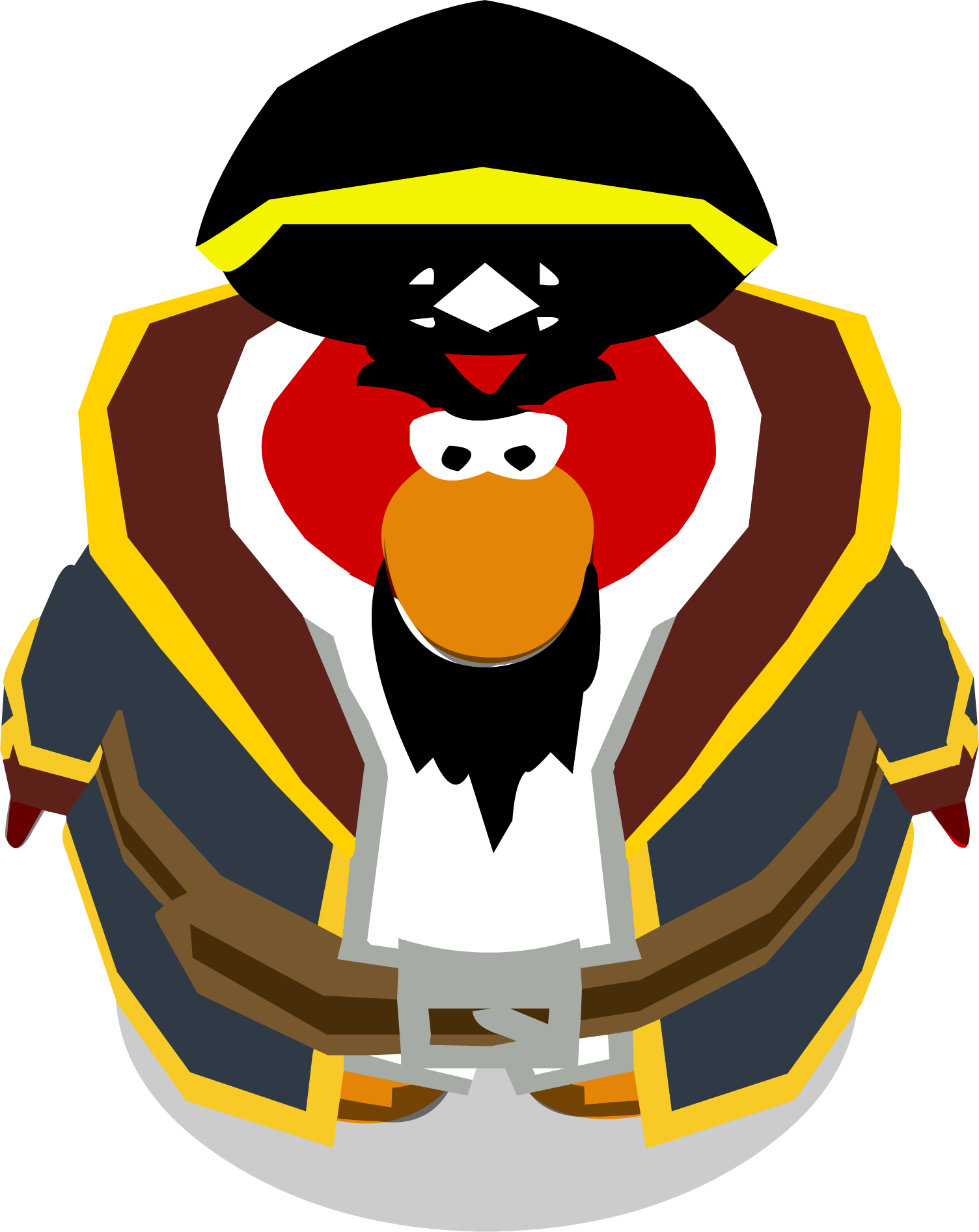 The Time Of The Mascots - Rockhopper Club Penguin (1504x1892)