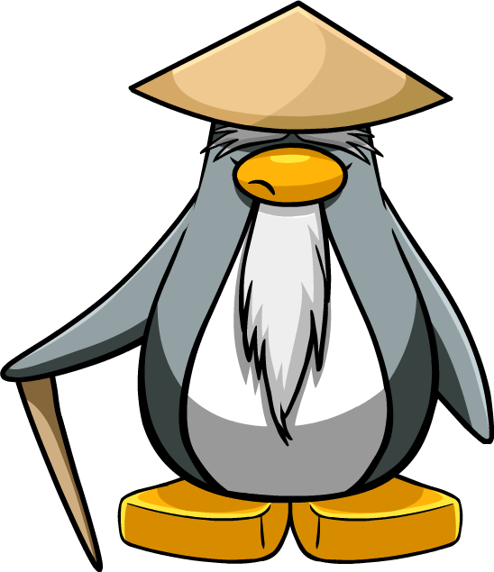 Club Penguin Sensei Youtube - Club Penguin Sensei Tea (548x635)