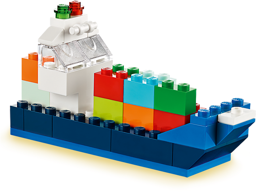 Lego Classic Building Instructions Legocom Us - Make A Ship With Blocks (850x850)
