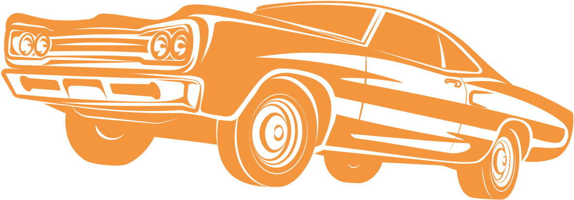 Aoh Car Show Orange Car - Car (1186x660)