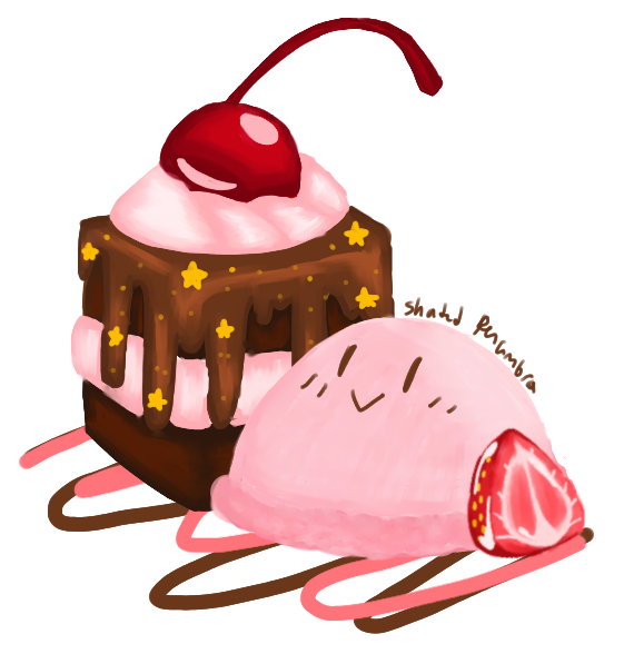 Kirby Petit Four By Shadedpenumbra - Petit Four (600x600)