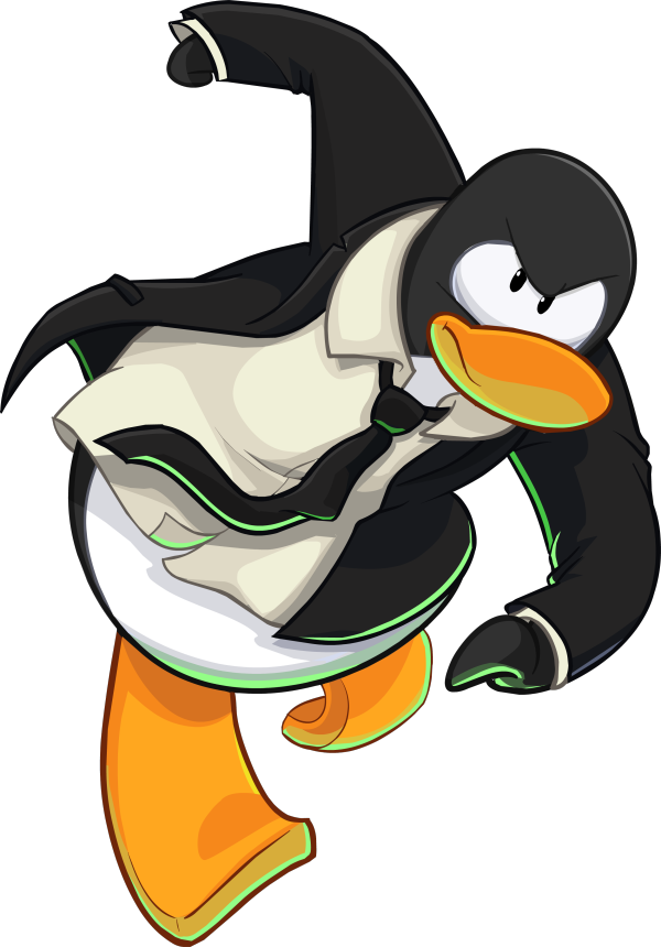 Club Penguin Cut Outs Penguin (600x860)