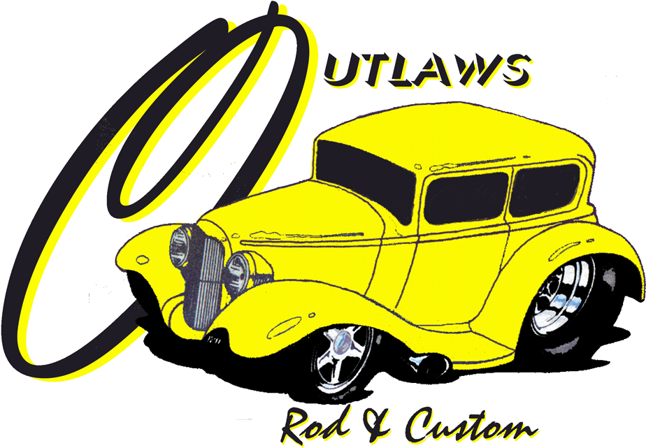Outlaws Rod & Customs - Antique Car (1000x1000)