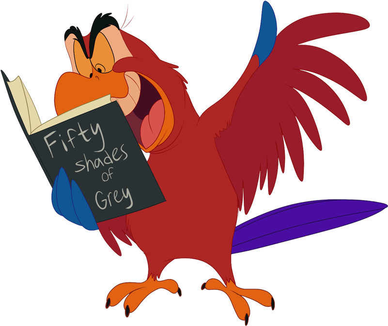 Fifty Shades Of Iago By Frozenspots - Iago 50 Shades Of Grey (852x738)