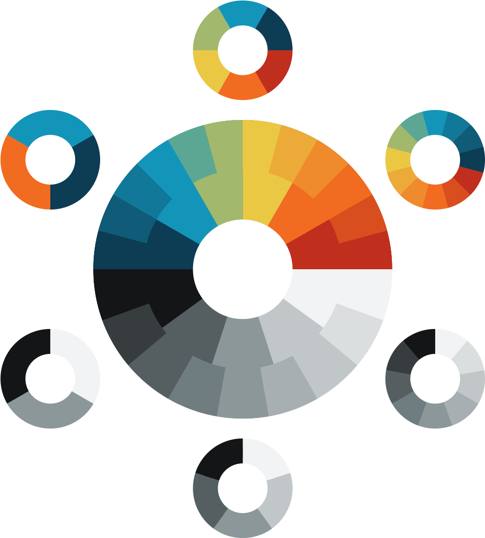Viget Color Wheel - Contrasting Color Wheel Grey (982x1090)