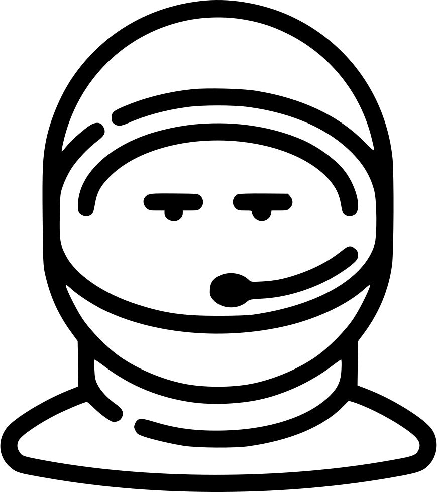 Png File - Astronaut (870x980)