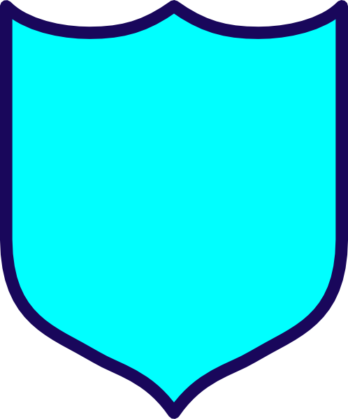 Blue Shield Clip Art At Clker - Clip Art (498x600)