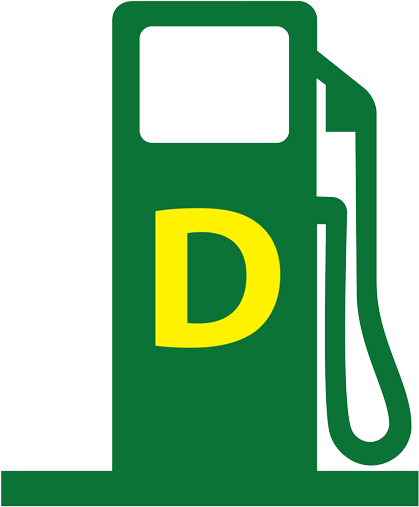 Diesel Fleet Discounts Available - Gas Pump Clip Art (419x507)