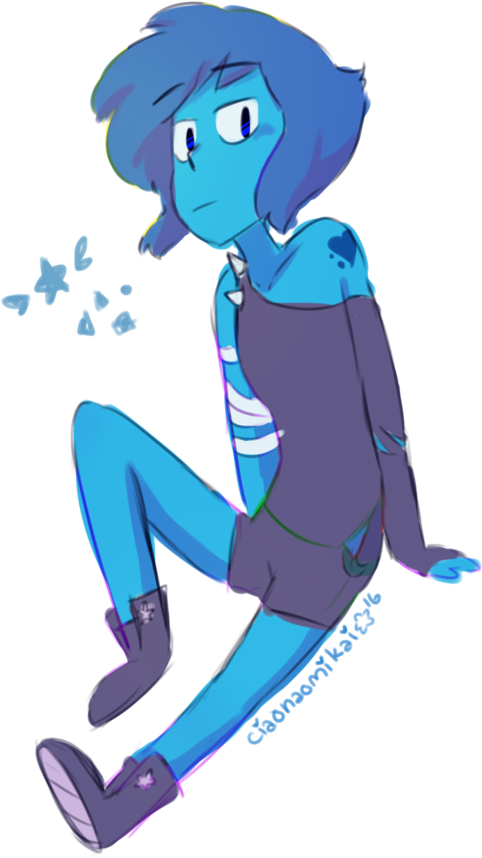 Blue Clothing Footwear Mammal Vertebrate Cartoon Fictional - Drawing (768x1293)