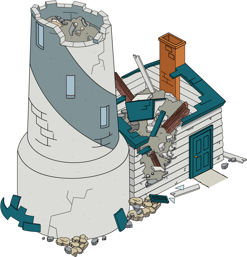Building Lighthouse Destroyed - Destroyed Lighthouse (900x1298)