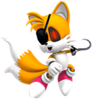 Tails The Pirate Fox - Classic Tails Render (420x420)