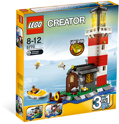 Lighthouse Island V39 - Lego 5770 Creator Lighthouse Island Set (600x450)