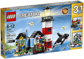 31051 Lighthouse Point - Lego Creator Lighthouse Point (438x282)