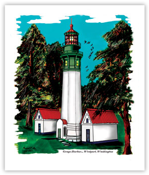 Grays Harbor Lighthouse - Lighthouse (358x400)