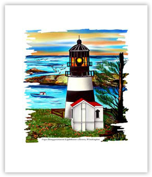 Cape Disappointment Lighthouse - Cape Disappointment Light (358x400)