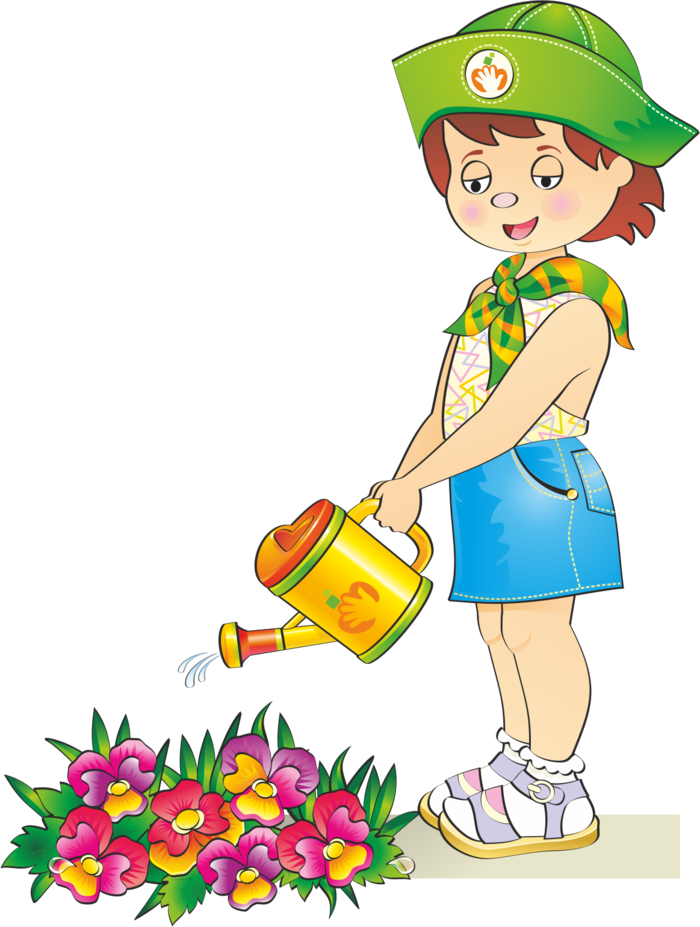 Watering Cans And People - Watering Cans And People (700x927)
