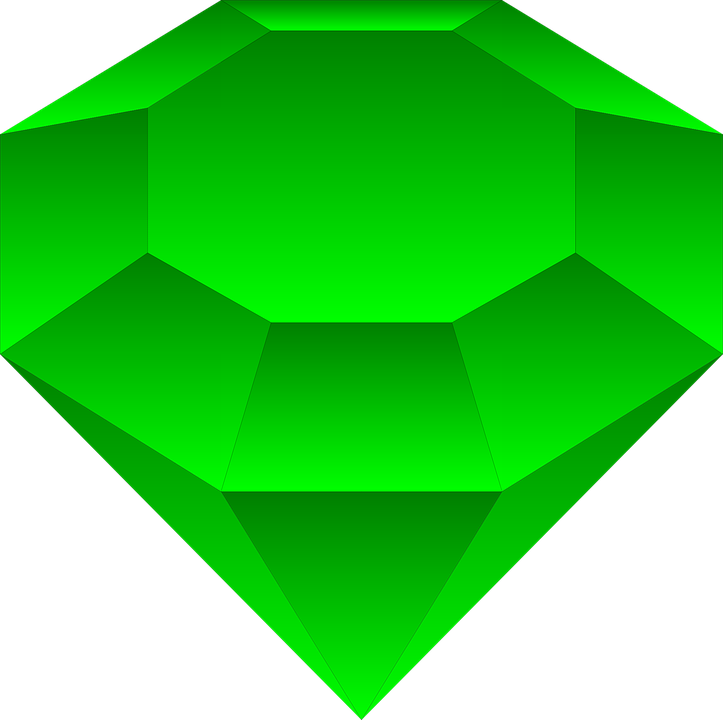 Diamond Polishing Services - Emerald Clipart (723x720)