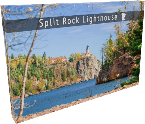 View Of Split Rock Lighthouse - Split Rock Lighthouse (584x498)