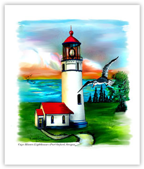 Cape Blanco Lighthouse - Lighthouse (358x400)