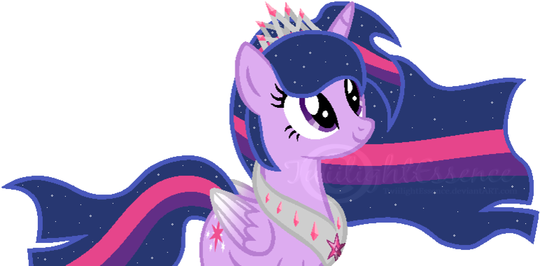 Twilight Sparkle The Princess Of Friendship By Shiiazu - My Little Pony: Friendship Is Magic (800x393)