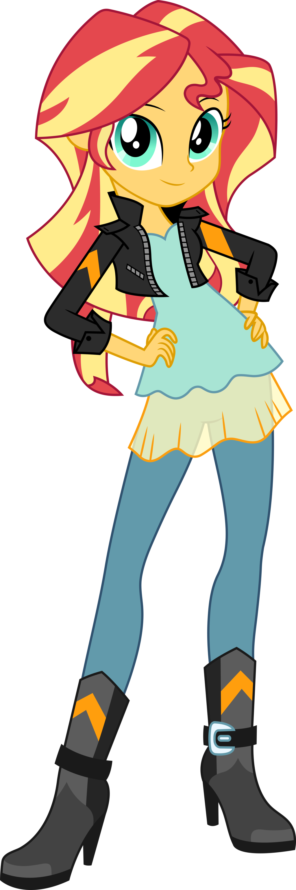 Sunset Shimmer Friendship Games Official Vector By - My Little Pony Equestria Girls Sunset Shimmer (1024x3071)
