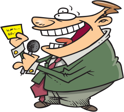 Window Cleaning - Cartoon Game Show Host (400x360)
