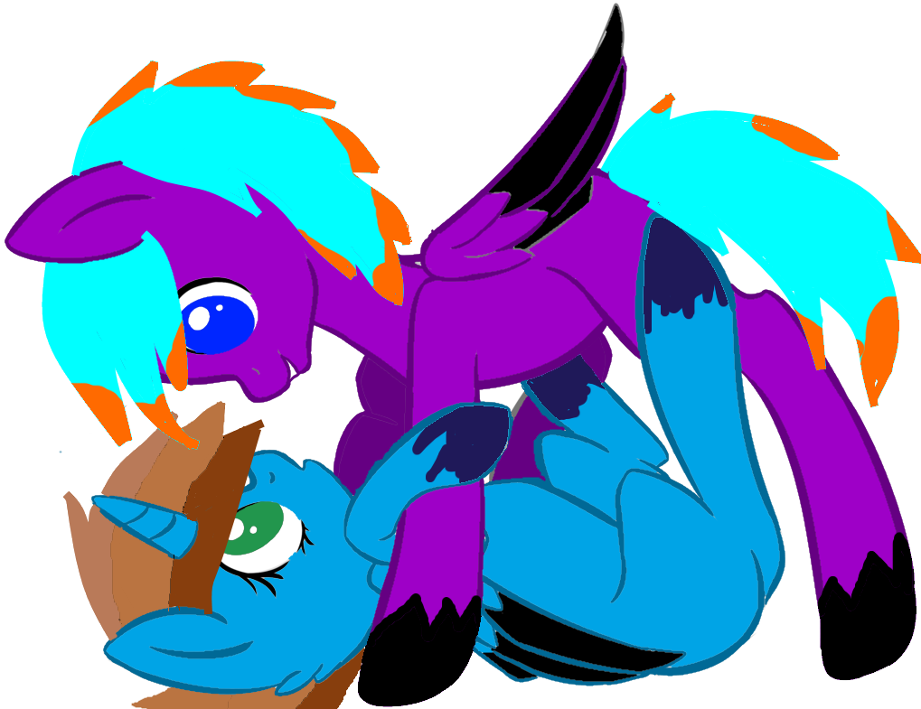 Emerald X Sketch By Emerald-hooves - Cartoon (1019x785)