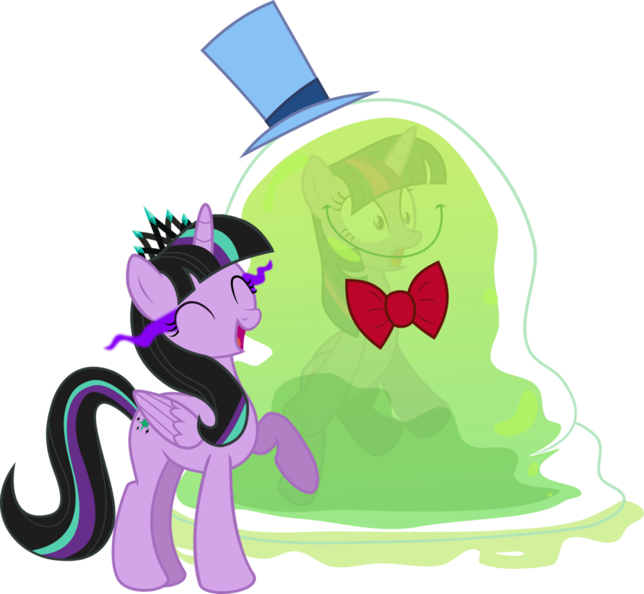 Twivine Sparkle With New Friend By Mit-boy - Twilight Sparkle And Twivine Sparkle (1110x1024)