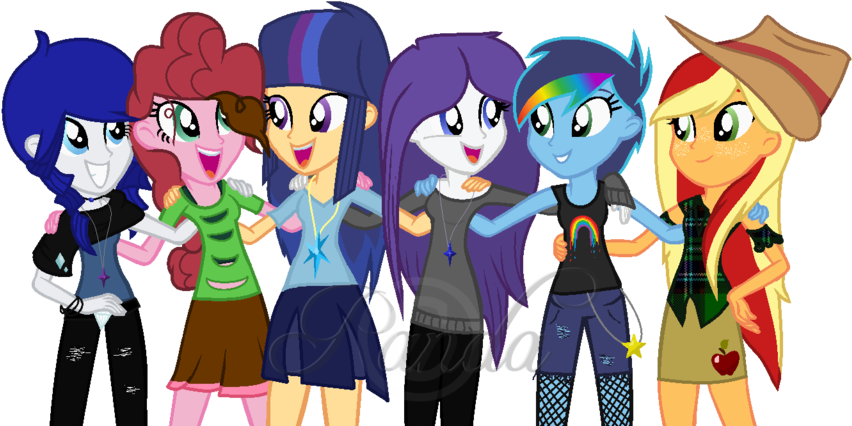 By Ipandacakes - Descendientes My Little Pony (896x449)