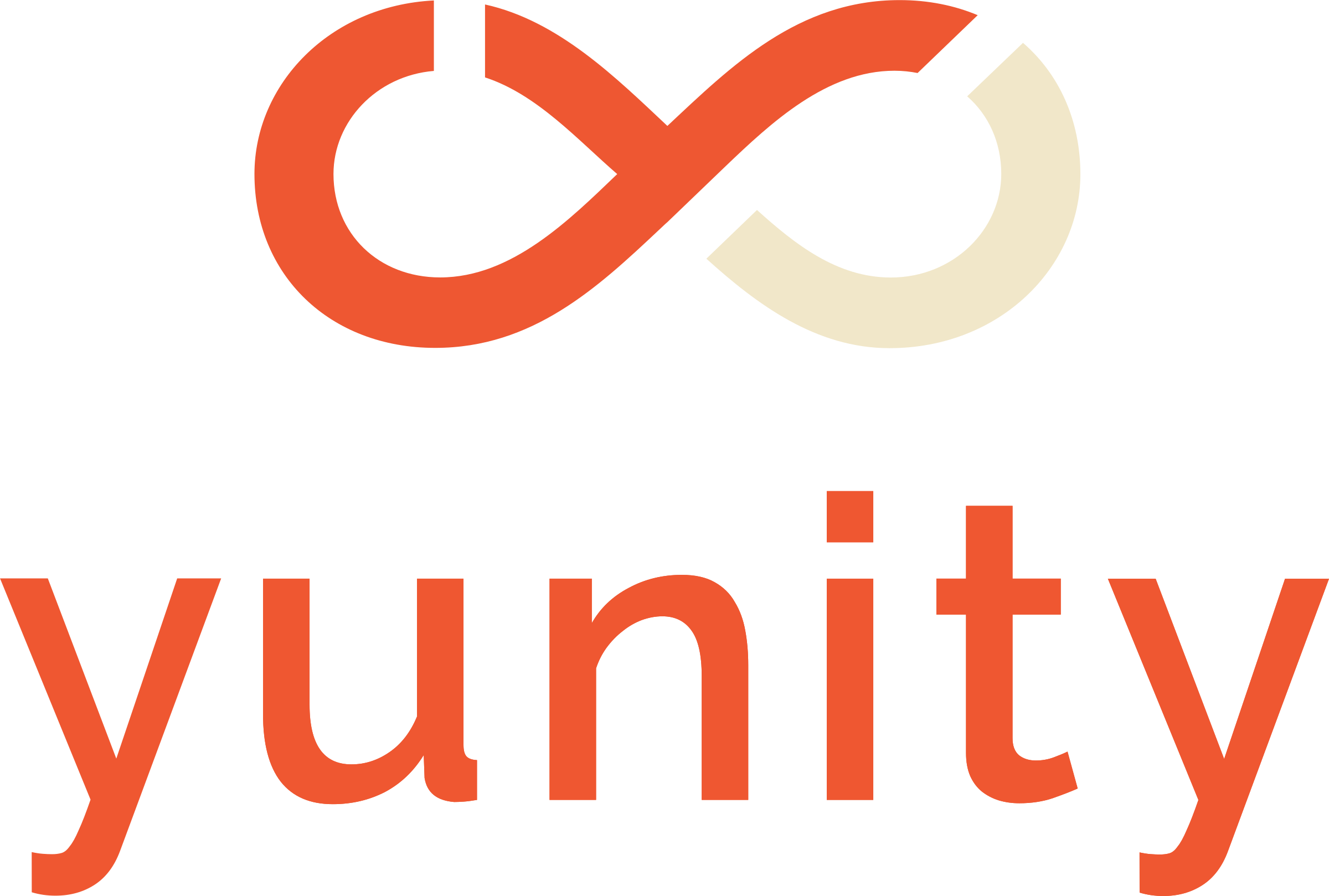Yunity Logo Black And White - Graphic Design (2400x1618)