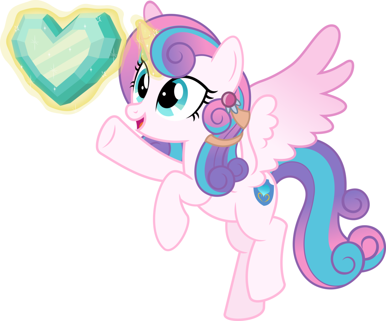 Jhayarr23, Crystal Heart, Female, Flying, Mare, Older, - My Little Pony Flurry Heart (1230x1024)