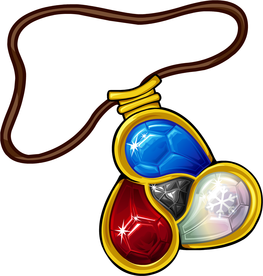 Celebration Of Water - Club Penguin Ninja Amulet (1150x1150)