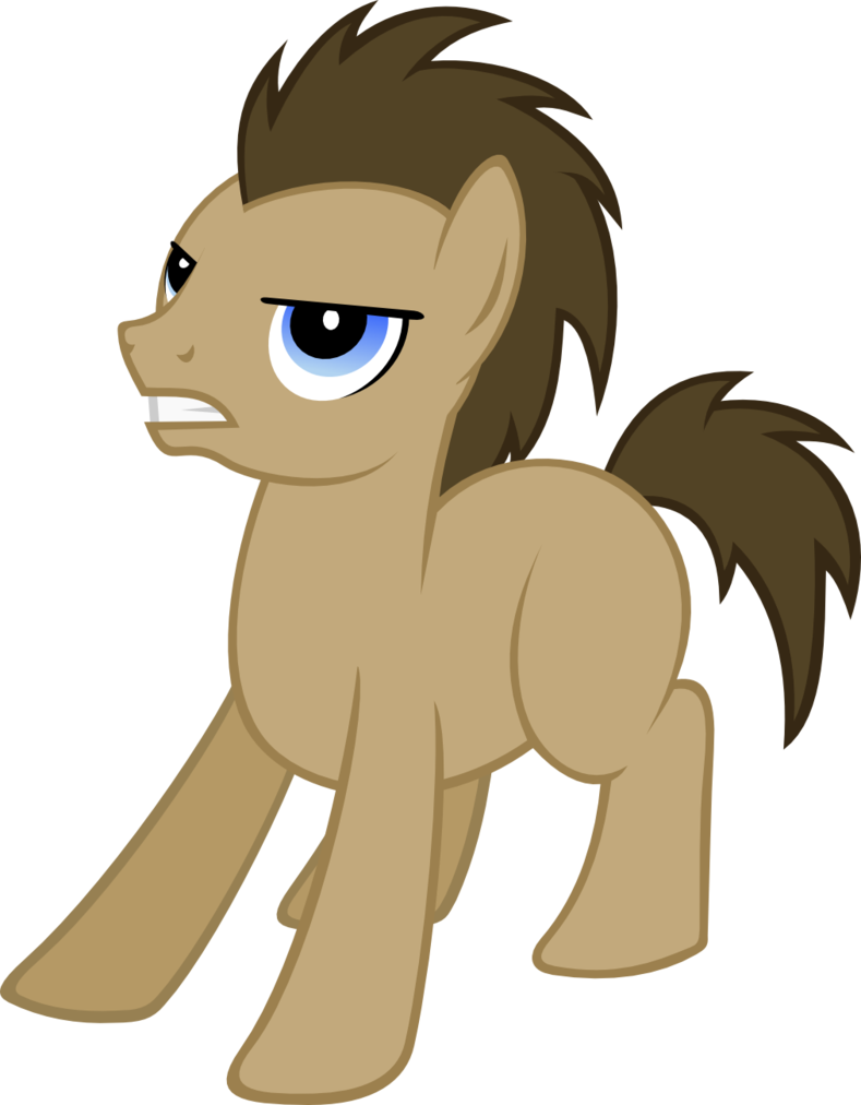 Dr Whooves Grits His Teeth By Haretrinity - Cartoon (789x1012)