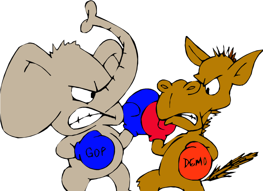 Politic Fight - Short Definition Of Conflict (879x649)