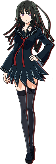 Nerd Glasses Tumblr Drawing - Black Bullet Kisara Png (257x572)