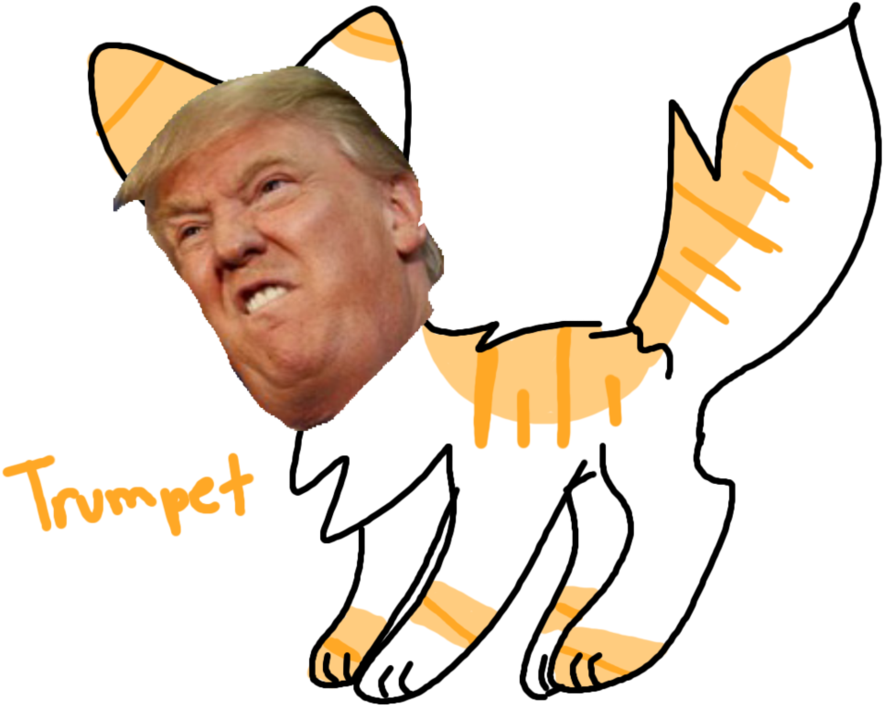 Trumpet My Trump Head By Thescorchcat - Covfefe - Stainless Steel Travel Mug (937x852)