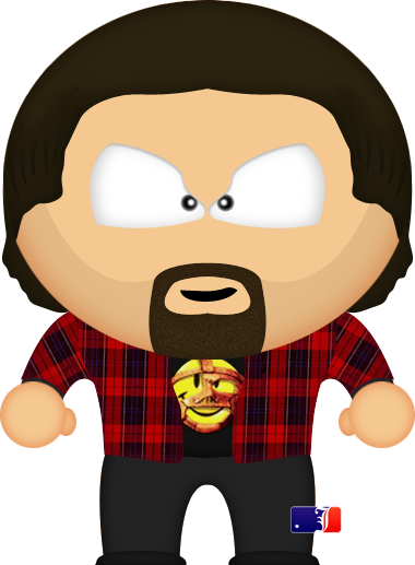 Mick Foley By Spwcol - Mankind Have A Nice Day (380x517)