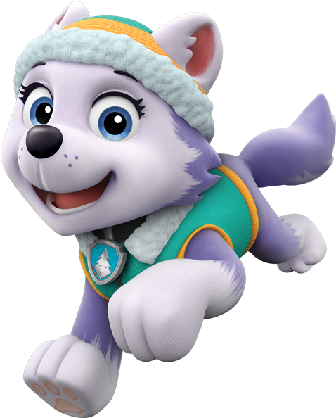 Police Officer - Everest Paw Patrol Png (536x604)