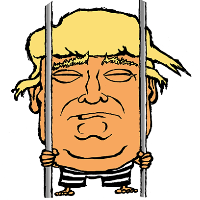Trump Fat Heads Messages Sticker-6 - Trump Fat Heads Messages Sticker-6 (408x408)