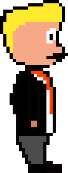 Trump - Trump Pixel Png (340x620)