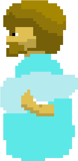 Bob Ross Incomplete - Illustration (430x710)