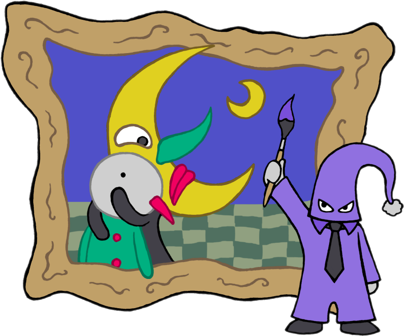 Abstract Art And Unwanted Cohort By Kota12 - Cartoon (830x700)