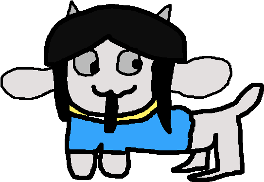 And Dis Is My - Bad Drawing Of Temmie (640x400)